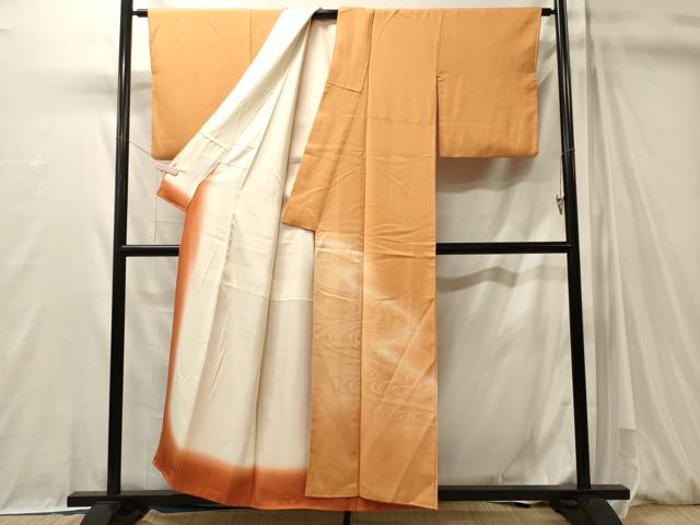 平和屋着物■色留訪問着　流水地紋　暈し染め　正絹　逸品　CABM0974oy