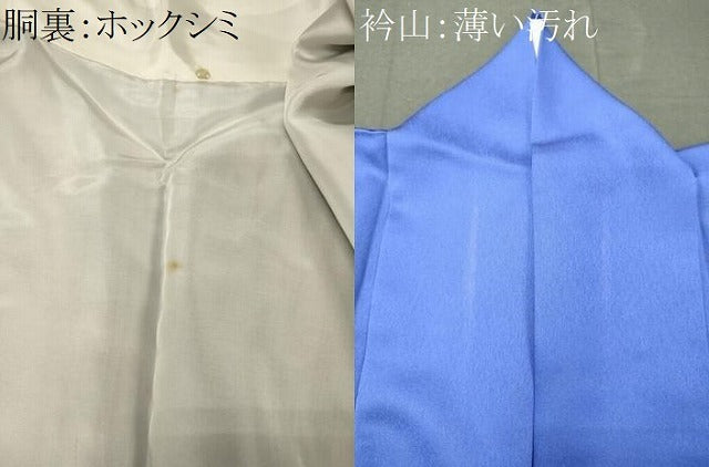 平和屋着物■訪問着　駒刺繍　総絞り　誰が袖人物花文　金銀糸　正絹　逸品　CABM1021oy