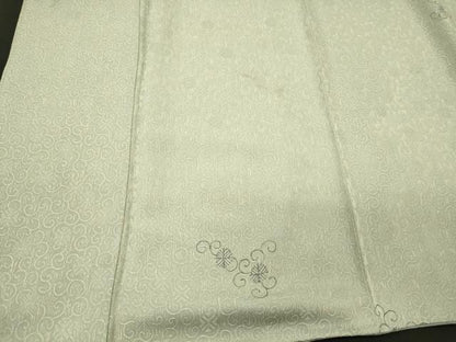 平和屋着物■上質な小紋　花唐草文　正絹　逸品　CABM1029oy