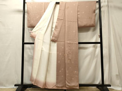 平和屋着物■訪問着　刺繍　成り物　金彩　正絹　逸品　CABM1039oy