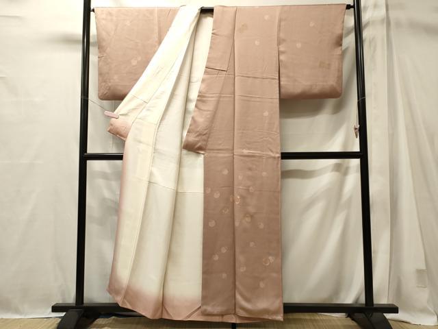 平和屋着物■訪問着　刺繍　成り物　金彩　正絹　逸品　CABM1039oy