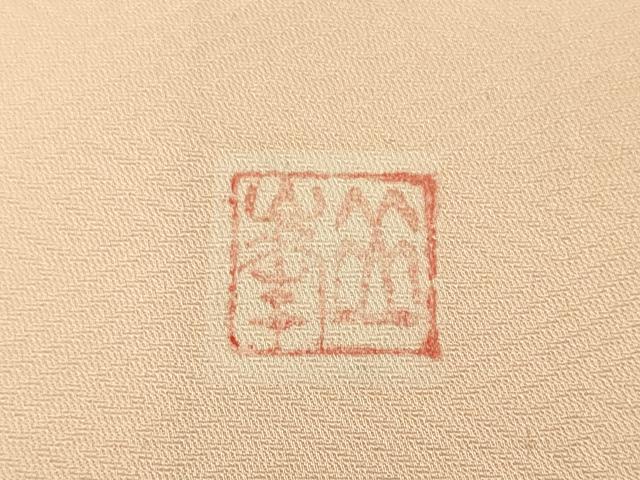 平和屋着物■豪華色留袖　道長飛鶴花松文　金彩　正絹　逸品　CABM1040oy