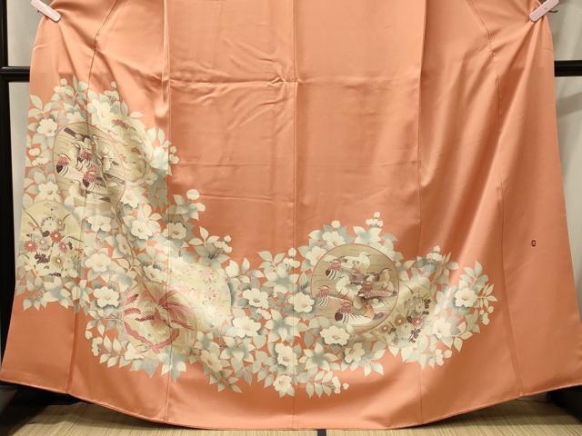 平和屋着物■豪華色留袖　作家物　花鳥丸文　正絹　逸品　CABM1041oy