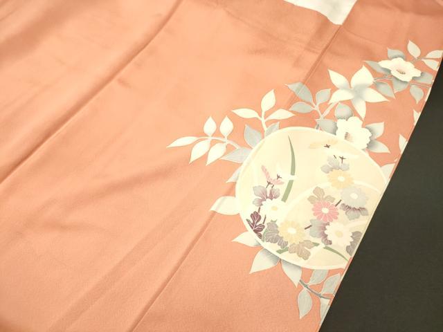 平和屋着物■豪華色留袖　作家物　花鳥丸文　正絹　逸品　CABM1041oy