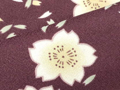 平和屋着物■小紋　舞桜　洗える着物　CABM1051oy