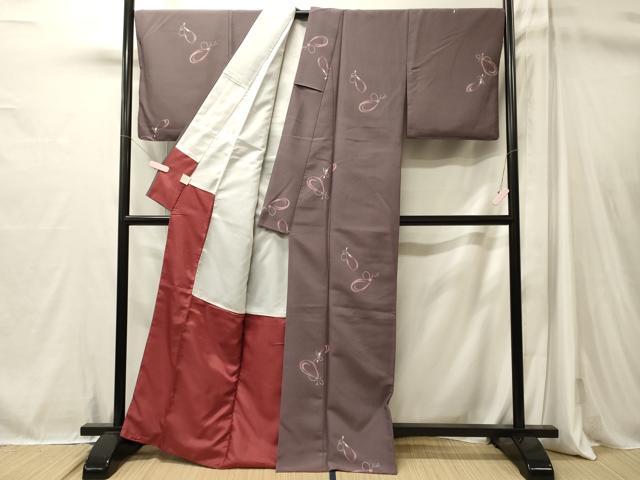平和屋着物■小紋　瓢箪　洗える着物　CABM1066oy