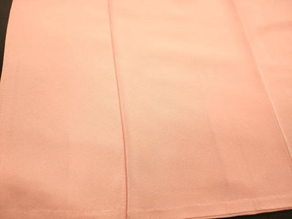 平和屋着物■上質な色無地　一斤染色　正絹　逸品　未使用　CABM1115oy