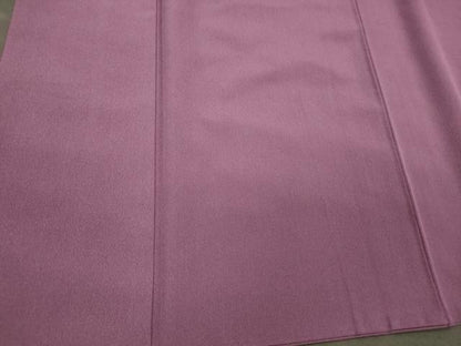 平和屋着物■上質な色無地　蒲葡色　正絹　逸品　CABM1118oy