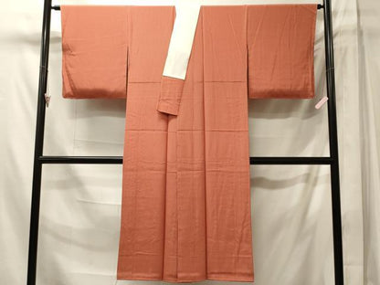 平和屋着物■長襦袢　袷　縞　正絹　逸品　CABM1130oy