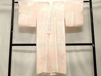 平和屋着物■長襦袢　無双仕立て　菊流水桐文　暈し染め　正絹　逸品　CABM1230ev