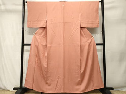 平和屋着物■豪華色留袖　亀甲花地紋　ときがら茶色　正絹　逸品　CABM1232ev