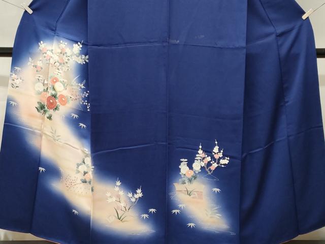平和屋着物■訪問着　御所解文　暈し染め　金彩　正絹　逸品　CABM1252ev