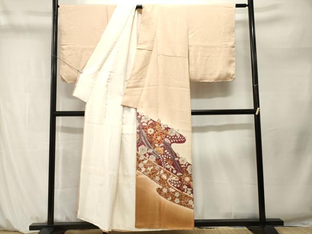 平和屋着物■豪華色留袖　辻が花　暈し染め　金彩　正絹　逸品　CABM1258ev