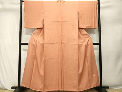 平和屋着物■江戸小紋　作家物　草木染め　鮫小紋柄　正絹　逸品　CABM1264ev