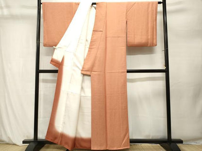 平和屋着物■江戸小紋　作家物　草木染め　鮫小紋柄　正絹　逸品　CABM1264ev