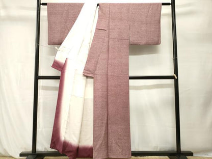 平和屋着物■江戸小紋　麻の葉小紋柄　正絹　逸品　CABM1268ev
