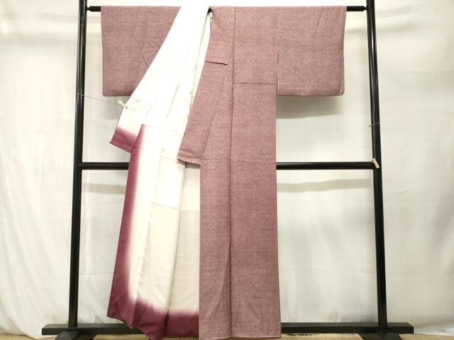 平和屋着物■江戸小紋　麻の葉小紋柄　正絹　逸品　CABM1268ev