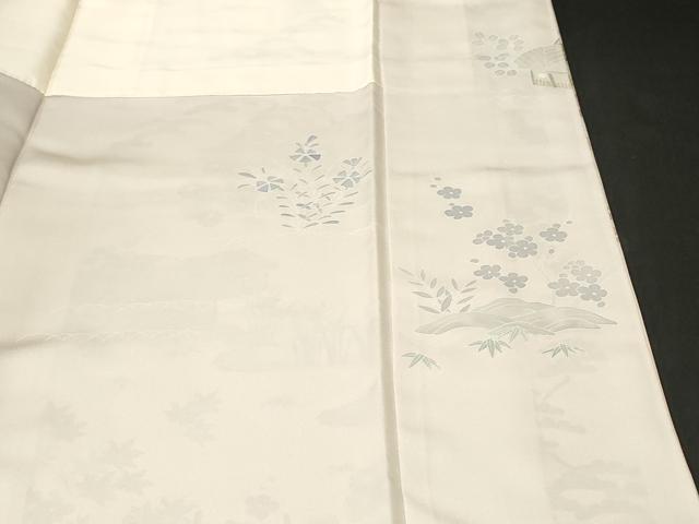 平和屋着物■訪問着　作家物　松竹梅御所解文　暈し染め　正絹　逸品　CABM1276ev