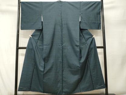 平和屋着物■本場大島紬　エ霞草花文　正絹　逸品　未使用　CABM1297ev