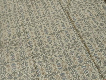 平和屋着物■本場大島紬　矢羽吉祥花文　正絹　逸品　CABM1299ev