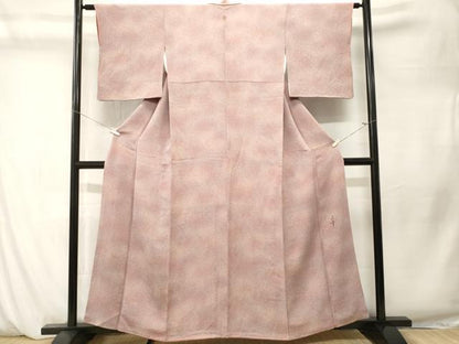 平和屋着物■上質な小紋　作家物　霞文　暈し染め　鬼しぼ縮緬　ますいわ屋扱い　正絹　逸品　CABM1300ev