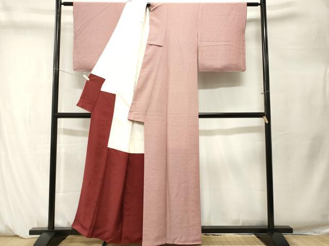 平和屋着物■江戸小紋　鮫小紋柄　正絹　逸品　CABM1301ev