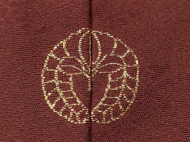 平和屋着物■訪問着　刺繍　鬘帯吉祥花文　暈し染め　金彩　正絹　逸品　CABM1310ev