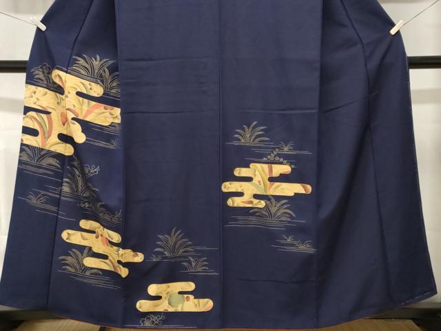 平和屋着物■訪問着　辻が花　金彩　正絹　逸品　CABM1312ev