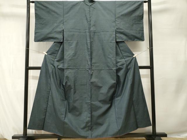 平和屋着物■本場大島紬　7マルキ　麻の葉文様　正絹　逸品　CABM1319ev