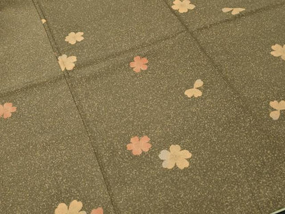 平和屋着物■小紋　舞桜文　洗える着物　CABM1334ev
