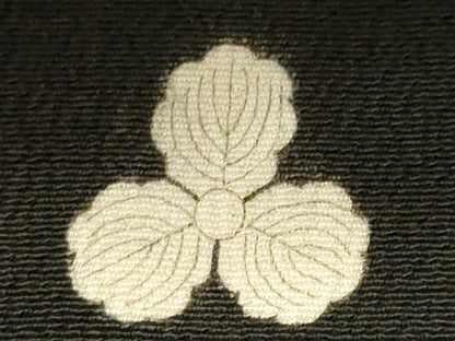 平和屋着物■豪華黒留袖　刺繍　鳳凰流水桐文　暈し染め　金彩　正絹　逸品　CABM1339ev