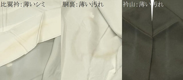 平和屋着物■豪華黒留袖　流水扇面花文　暈し染め　金彩　正絹　逸品　CABM1349ev