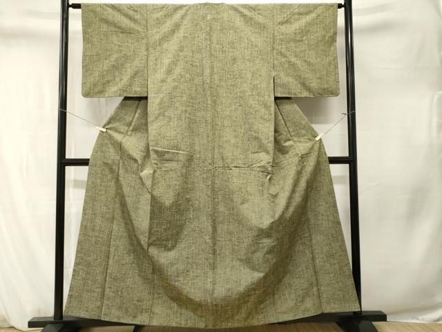 平和屋着物■上質な紬　霞文　正絹　逸品　CABM1355ev