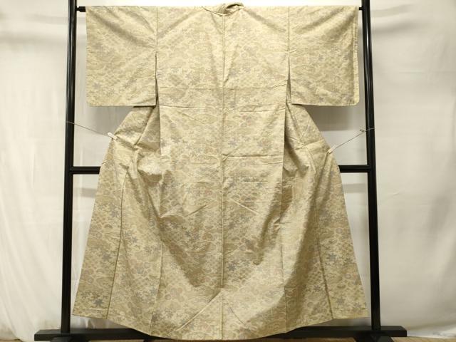 平和屋着物■本場大島紬　7マルキ　松竹梅吉祥文　正絹　逸品　CABM1356ev