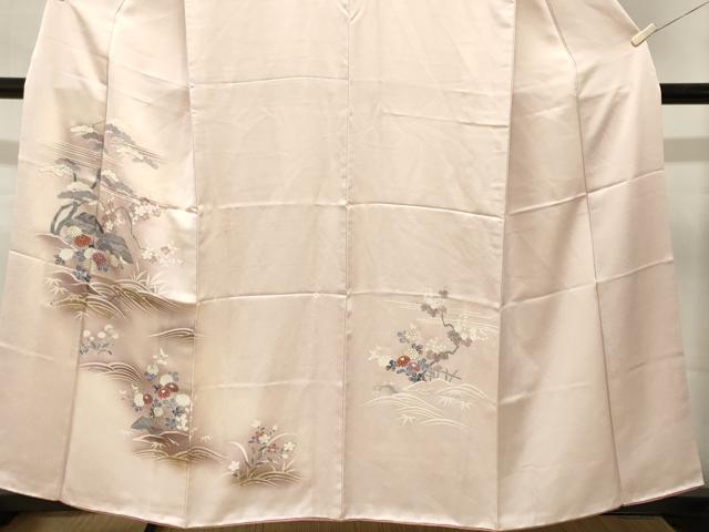 平和屋着物■訪問着　松竹梅御所解文　暈し染め　金彩　正絹　逸品　CABM1359ev