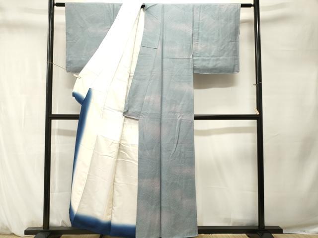 平和屋着物■上質な小紋　村上伸一郎　霞文　暈し染め　正絹　逸品　CABM1363ev