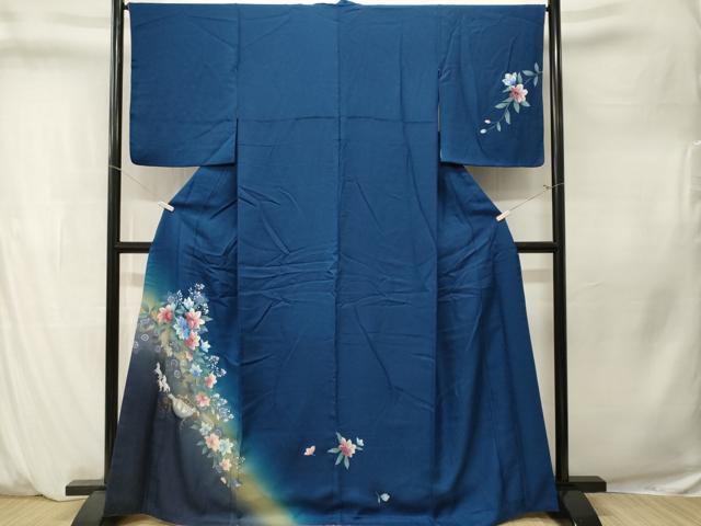 平和屋着物■訪問着　馬車　草花文　馬車　金彩　やまと誂製　正絹　逸品　CABM1366ev