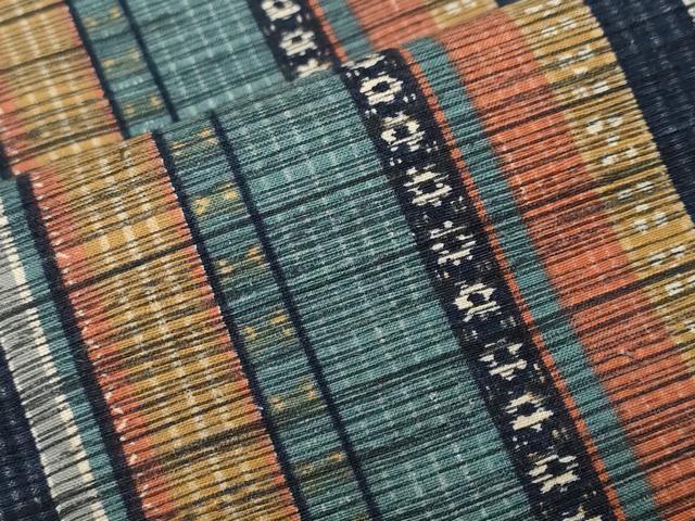平和屋着物■上質な紬　花間道　正絹　逸品　CABM1368ev