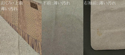 平和屋着物■訪問着　江戸小紋　吉祥文　鮫小紋柄　黒地　ますいわ屋扱い　正絹　逸品　CABM1369ev