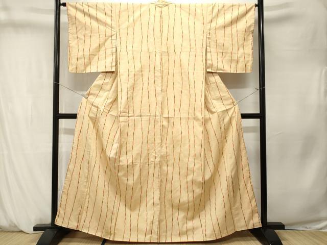 平和屋着物■上質な紬　立涌文　正絹　逸品　CABM1372ev
