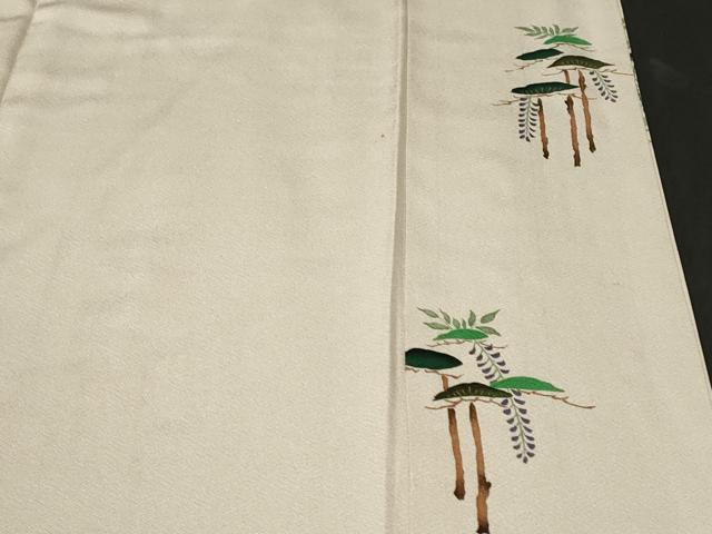 平和屋着物■訪問着　松　藤花房　金彩　正絹　逸品　CABM1374ev