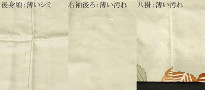 平和屋着物■豪華色留袖　駒刺繍　松　枝梅文　金彩　正絹　逸品　CABM1384ev