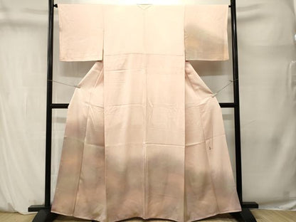 平和屋着物■訪問着　作家物　霞文　暈し染め　正絹　逸品　CABM1471ev