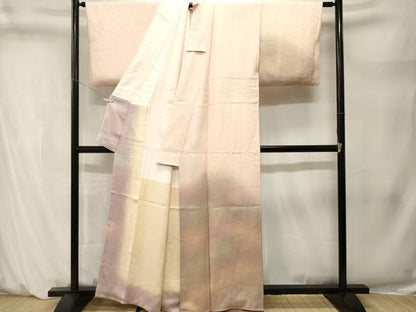 平和屋着物■訪問着　作家物　霞文　暈し染め　正絹　逸品　CABM1471ev