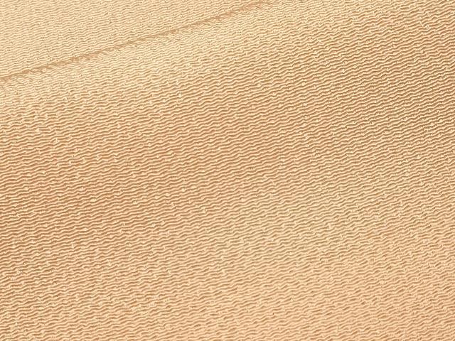 平和屋着物■上質な小紋　作家物　霞文　暈し染め　鬼しぼ縮緬　正絹　逸品　CABM1493ev