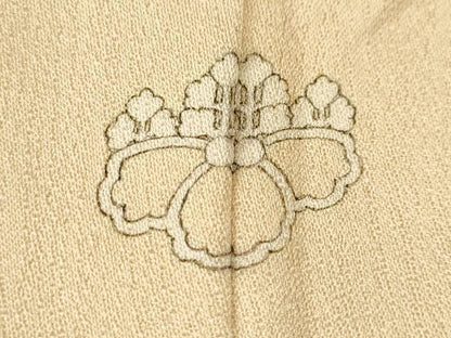 平和屋着物■訪問着　刺繍　枝花文　暈し染め　正絹　逸品　CABM1496ev