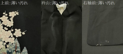 平和屋着物■豪華黒留袖　作家物　御所解文　暈し染め　正絹　逸品　CABM1509ev