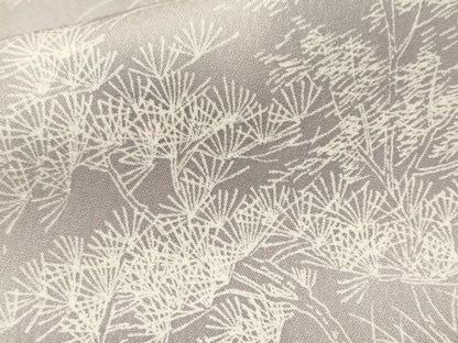 平和屋着物■訪問着　刺繍　流水枝松文　暈し染め　正絹　逸品　CABM1514ev