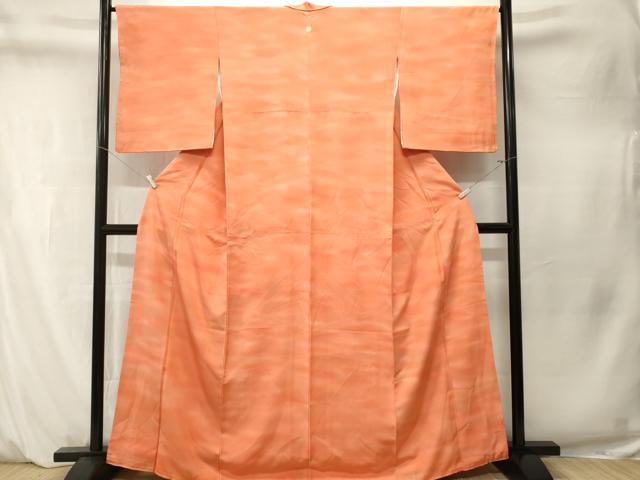 平和屋着物■上質な小紋　霞文　暈し染め　正絹　逸品　CABM1529ev