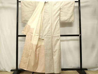 平和屋着物■本場大島紬　抽象文様　正絹　逸品　CABM1576ev
